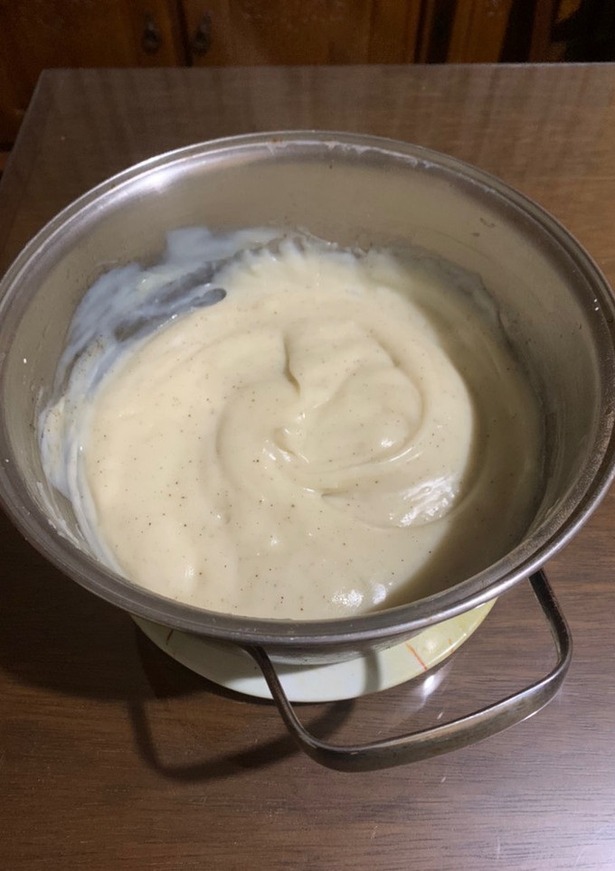 Una foto de Salsa blanca con maicena