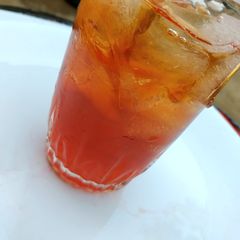 A picture of Ice lemon tea.