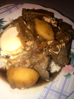 Una foto de Bife de hígado