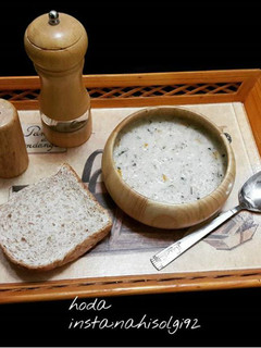 عکسی از دستور سوپ جو