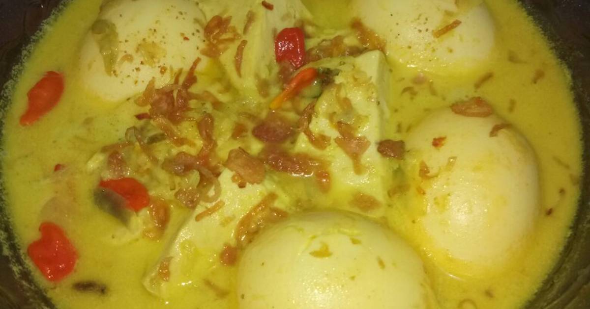 Resep Sayur Kuning Tahu Telur Oleh Kinan Azhari Cookpad