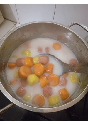 Hình của món Chè khoai dẻo.