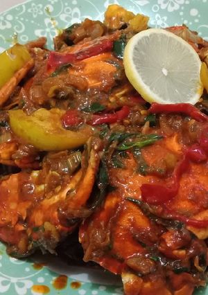 Foto resep Kepiting Asam Manis Pedas