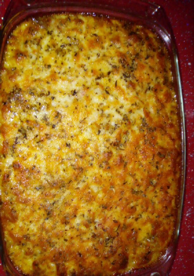 Una foto de Gratén de tagliatelle en salsa árabe de ternera