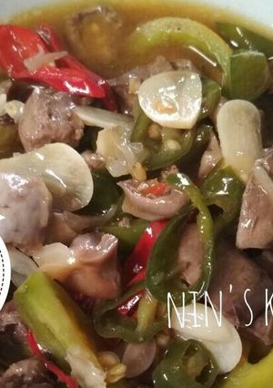 Foto resep Hati ampela saos tiram
