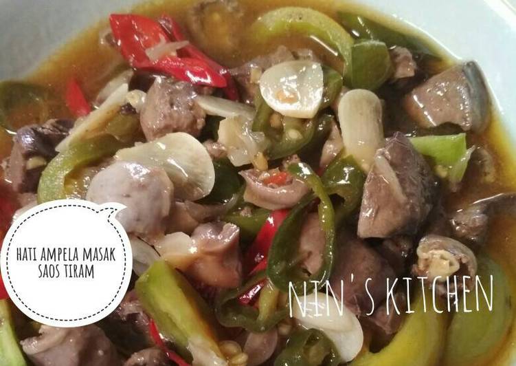 Resep Hati ampela saos tiram, Menggugah Selera