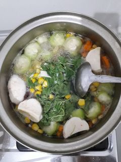 Foto resep Sayur kunci (sayur bening)