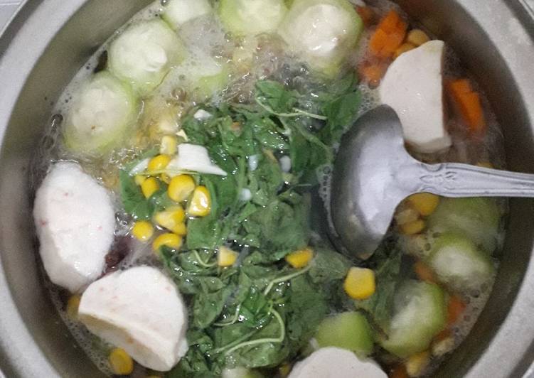 Sayur kunci (sayur bening)