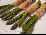 Asparagi in Crosta di Pancetta e Pistacchi