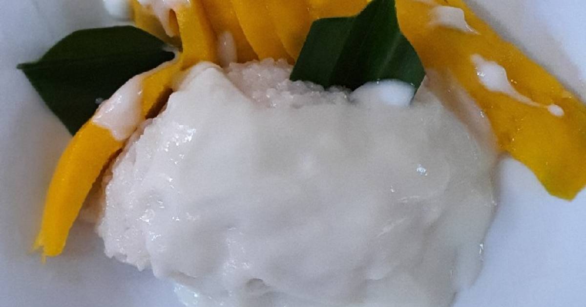 885 resep  mangga sticky rice enak dan sederhana Cookpad