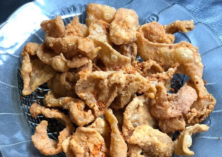 11 Resep: Crispy Chicken Skin Anti Ribet!