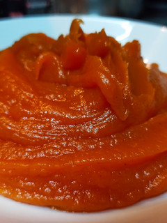 Una foto de Dulce de boniato en Thermomix