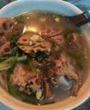 Canh sườn liên hoa