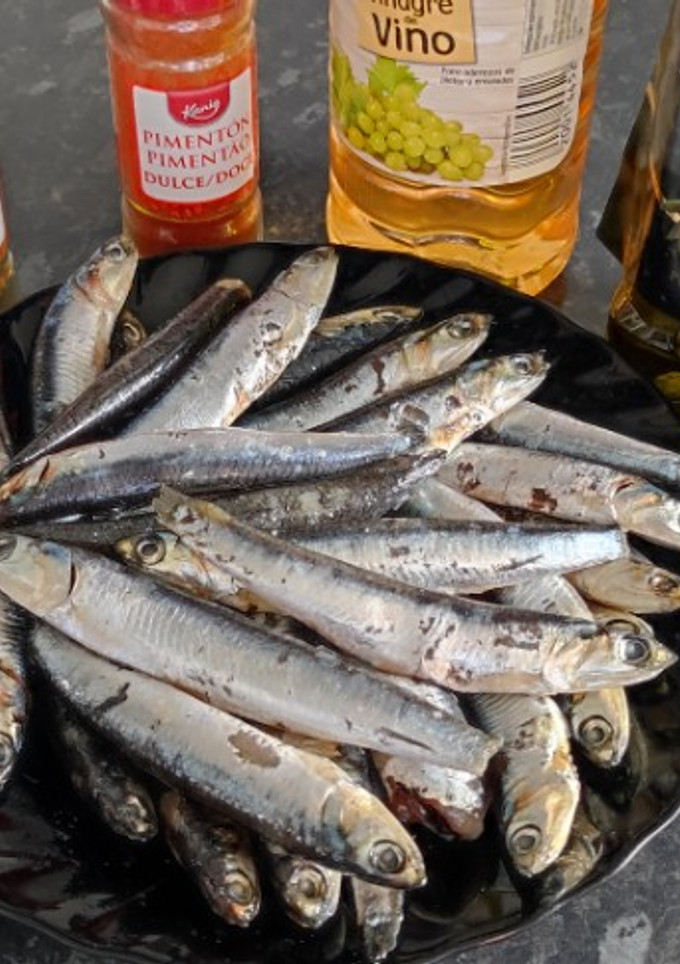 Una foto de Boquerones en adobo