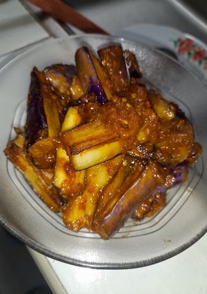 Foto resep Terong ungu sambal terasi