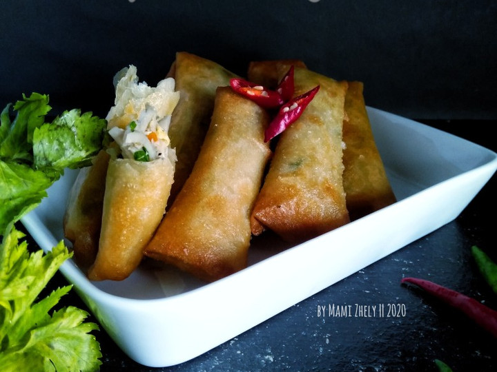 Langkah Mudah untuk Membuat Lumpia Rebung Rebon Murah