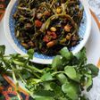 Watercress and Soya Seeds ki Sabji