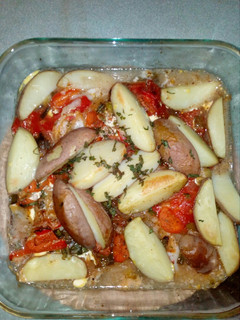 Una foto de Merluza al horno