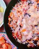 Gà Xào Bắp Cải Phô Mai Hàn Quốc