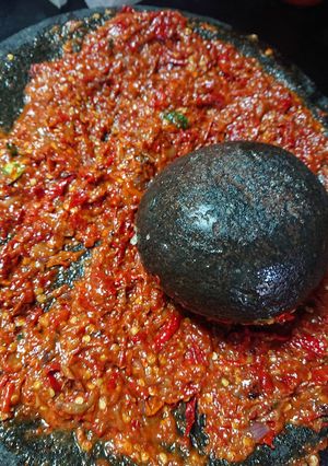 Foto resep Sambal terasi pecel lele