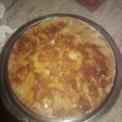 Tarta de manzana invertida