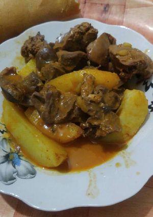 صورة لوصفة شطيطحة ليزابا (كبدة الدجاج)