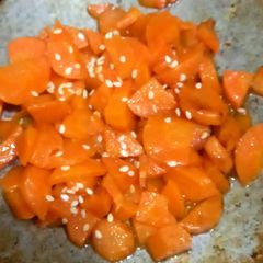 A picture of Fried china carrots 🥕 🥕.