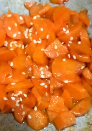 A picture of Fried china carrots 🥕 🥕.