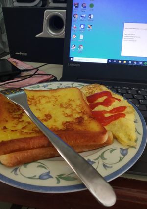 Foto resep French Toast & Omelete