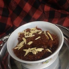 A picture of Gajar ka murabba.
