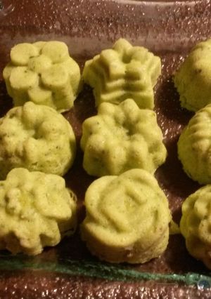 Una foto de Minis bundt de zapallitos