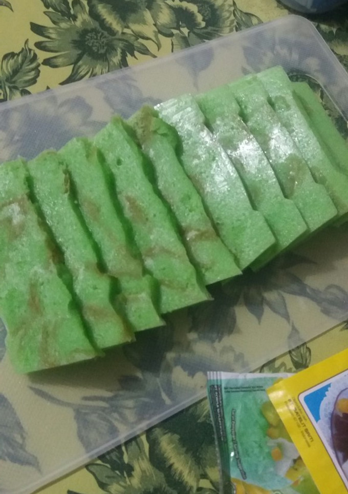 Foto resep Puding roti tawar sederhana