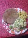 Aloo paratha de coliflor