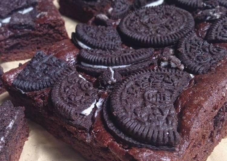Oreo Brownies Panggang