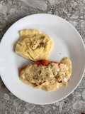 Salmon lemon butter sauce