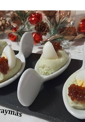 Una foto de Cucharillas de brandada de bacalao