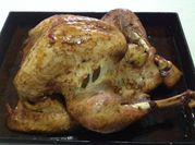 Una foto de pavo al horno