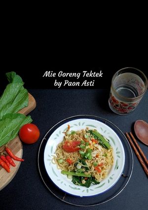 Foto resep Mie Goreng Tektek (Mie Instan)