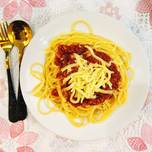 Mỳ Spaghetti bò bằm cực dễ!