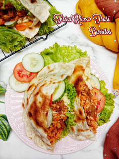 Foto resep Fried Rice Trasi Burritos