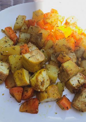 Foto resep AIR-FRYER GARLIC BUTTER VEGAN SNACK