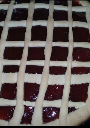 Una foto de Pastafrola de membrillo