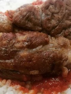 صورة لوصفة لحمة محمرة بطريقتي