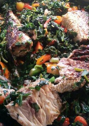 A picture of Fresh Fish Veggies (This Is Bea).