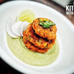 A picture of Vegetarian Galouti Kebab.