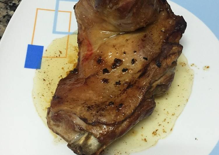 Paletilla De Cordero Lechal Al Horno Estilo Segoviano Paletilla de cordero lechal asada al horno Receta de Javier Rubin Lopez