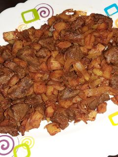 عکسی از دستور خوراک جگر