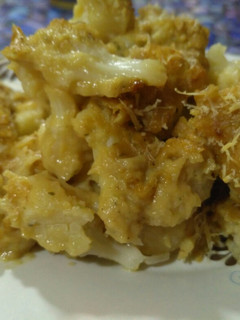 Una foto de Coliflor con bechamel de calabacín