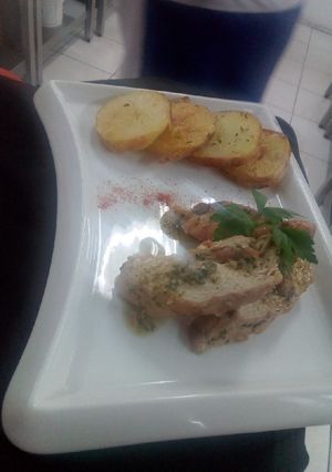 Una foto de Pechugas de pollo al provenzal a la Isma!