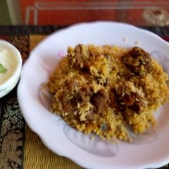 A picture of Yakhani pulao.